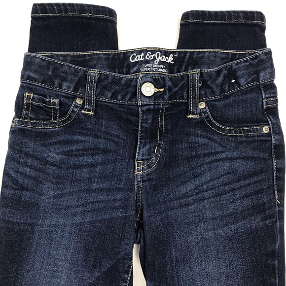 Cat & Jack Super Skinny Jeans Sz 8 - Picture 8 of 8